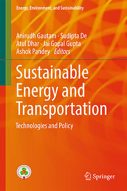 Fester Einband Sustainable Energy and Transportation von 
