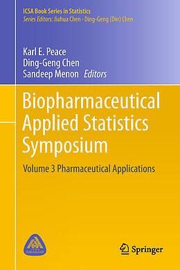 Livre Relié Biopharmaceutical Applied Statistics Symposium de 