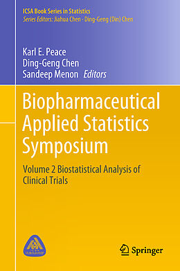 Livre Relié Biopharmaceutical Applied Statistics Symposium de 