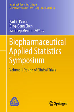 Livre Relié Biopharmaceutical Applied Statistics Symposium de 