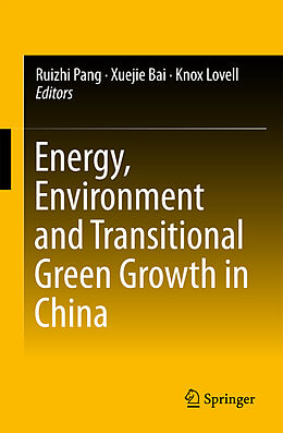 Couverture cartonnée Energy, Environment and Transitional Green Growth in China de 