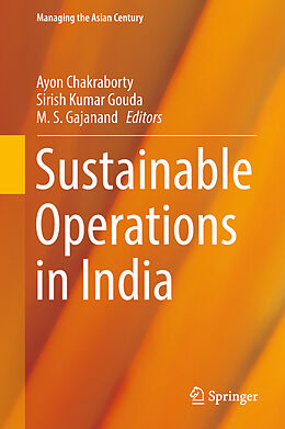 eBook (pdf) Sustainable Operations in India de 