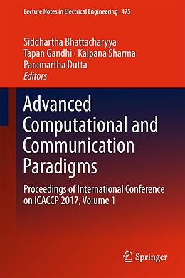 E-Book (pdf) Advanced Computational and Communication Paradigms von 