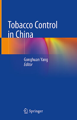 Livre Relié Tobacco Control in China de 