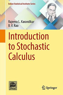 eBook (pdf) Introduction to Stochastic Calculus de Rajeeva L. Karandikar, B. V. Rao