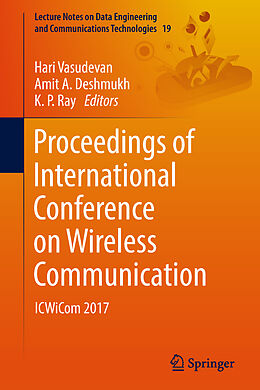 Couverture cartonnée Proceedings of International Conference on Wireless Communication de 