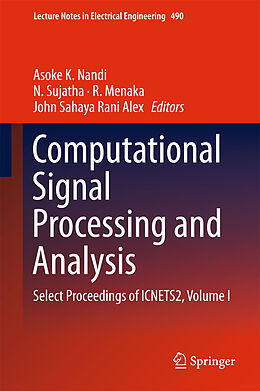 Fester Einband Computational Signal Processing and Analysis von 
