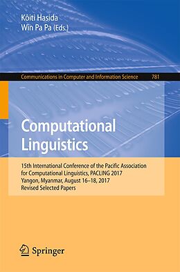 eBook (pdf) Computational Linguistics de 