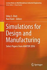 eBook (pdf) Simulations for Design and Manufacturing de 