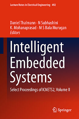 Livre Relié Intelligent Embedded Systems de 