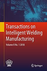 eBook (pdf) Transactions on Intelligent Welding Manufacturing de 