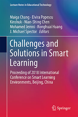 Livre Relié Challenges and Solutions in Smart Learning de 