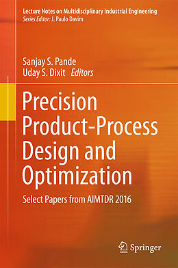 Fester Einband Precision Product-Process Design and Optimization von 