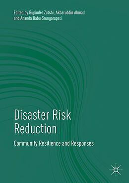 Livre Relié Disaster Risk Reduction de 