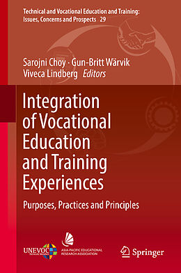 Livre Relié Integration of Vocational Education and Training Experiences de 