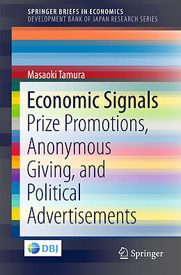 Couverture cartonnée Economic Signals de Masaoki Tamura