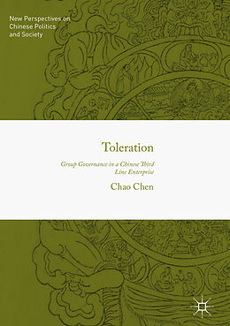 Livre Relié Toleration de Chao Chen