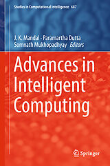 Livre Relié Advances in Intelligent Computing de 