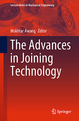 Couverture cartonnée The Advances in Joining Technology de 