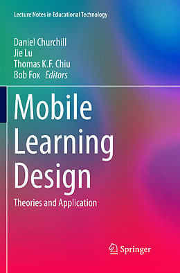 Couverture cartonnée Mobile Learning Design de 
