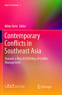 Couverture cartonnée Contemporary Conflicts in Southeast Asia de 