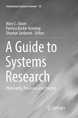 Couverture cartonnée A Guide to Systems Research de 