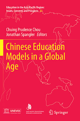 Couverture cartonnée Chinese Education Models in a Global Age de 