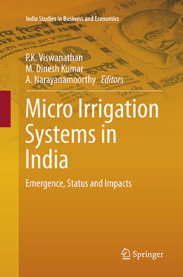 Couverture cartonnée Micro Irrigation Systems in India de 