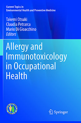 Couverture cartonnée Allergy and Immunotoxicology in Occupational Health de 