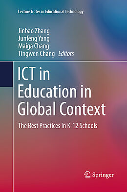 Couverture cartonnée ICT in Education in Global Context de 