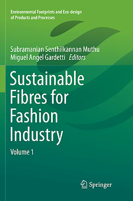 Couverture cartonnée Sustainable Fibres for Fashion Industry de 