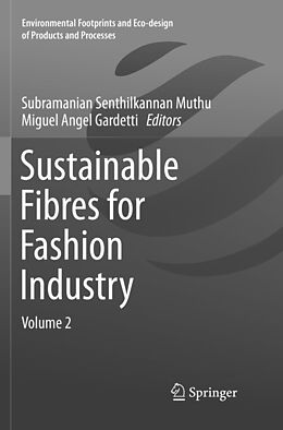 Couverture cartonnée Sustainable Fibres for Fashion Industry de 