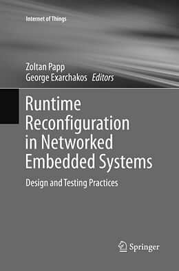 Couverture cartonnée Runtime Reconfiguration in Networked Embedded Systems de 