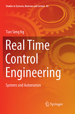 Couverture cartonnée Real Time Control Engineering de Tian Seng Ng