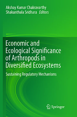 Couverture cartonnée Economic and Ecological Significance of Arthropods in Diversified Ecosystems de 