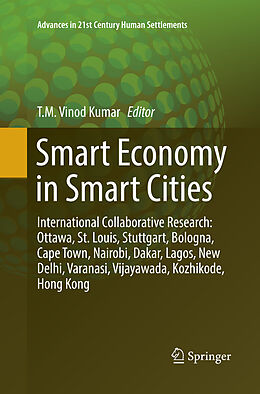 Couverture cartonnée Smart Economy in Smart Cities de 