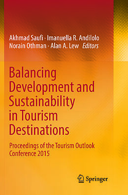 Couverture cartonnée Balancing Development and Sustainability in Tourism Destinations de 