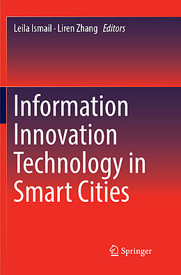 Couverture cartonnée Information Innovation Technology in Smart Cities de 