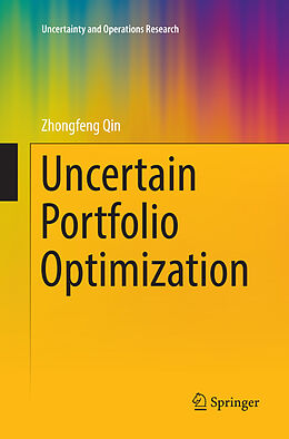 Kartonierter Einband Uncertain Portfolio Optimization von Zhongfeng Qin