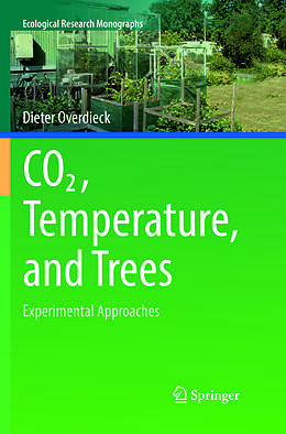 Couverture cartonnée CO2, Temperature, and Trees de Dieter Overdieck