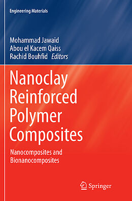 Couverture cartonnée Nanoclay Reinforced Polymer Composites de 