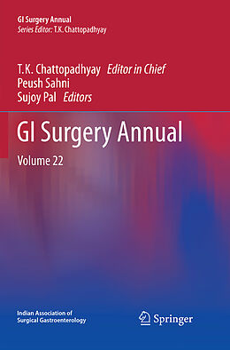 Kartonierter Einband GI Surgery Annual von 