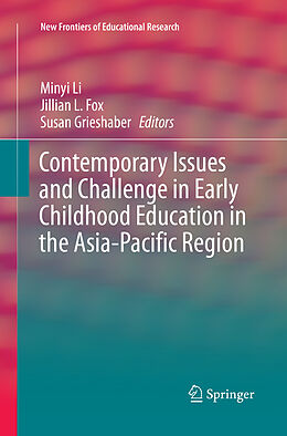 Couverture cartonnée Contemporary Issues and Challenge in Early Childhood Education in the Asia-Pacific Region de 