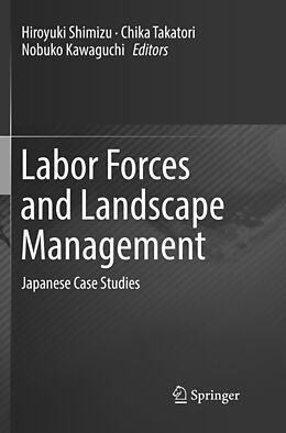 Couverture cartonnée Labor Forces and Landscape Management de 