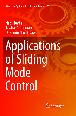 Couverture cartonnée Applications of Sliding Mode Control de 