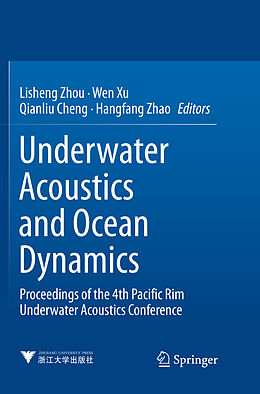 Couverture cartonnée Underwater Acoustics and Ocean Dynamics de 