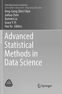 Couverture cartonnée Advanced Statistical Methods in Data Science de 