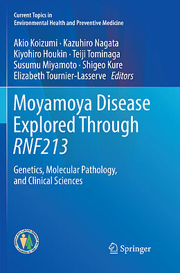 Couverture cartonnée Moyamoya Disease Explored Through RNF213 de 