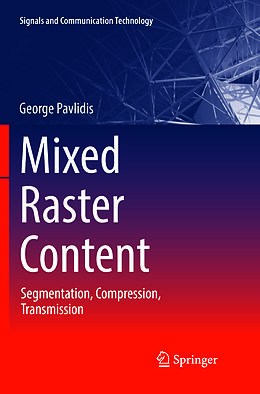 Couverture cartonnée Mixed Raster Content de George Pavlidis