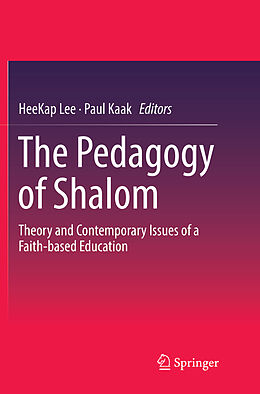Couverture cartonnée The Pedagogy of Shalom de 